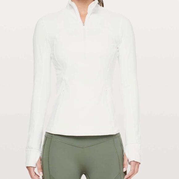 lululemon athletica Sweaters - run briskly 1/2 zip